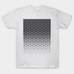 Geometric Flower of Life Pattern T-Shirt